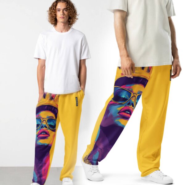 Think Drag Crown Wide-leg joggers