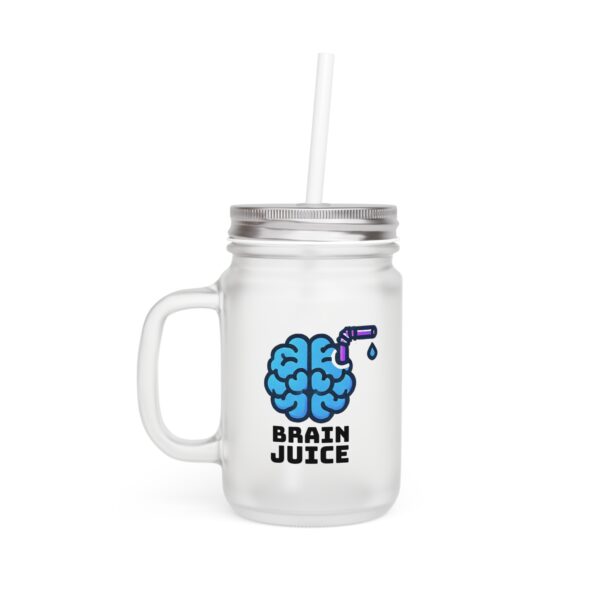 Brain Juice Mason Jar – Fun & Quirky Drinkware for Brainy Sips