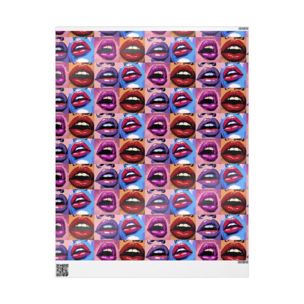 Queen lips Wrapping Papers