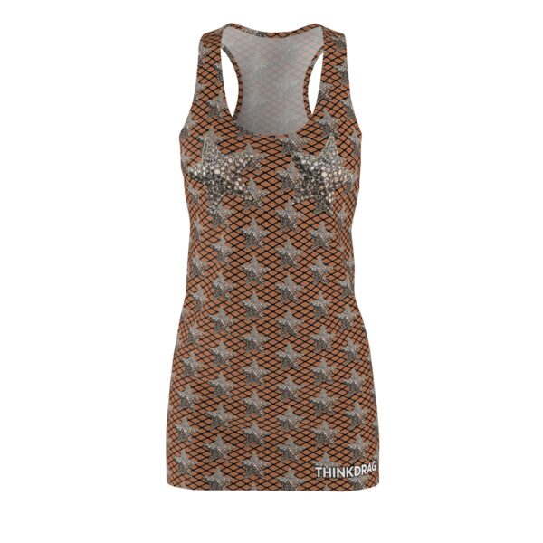 Net and Stars Racerback Dress