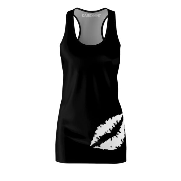 Think Drag Racerback Dress White Kiss