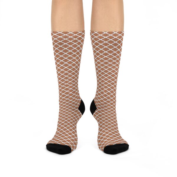 Fishnet 2 Crew Socks