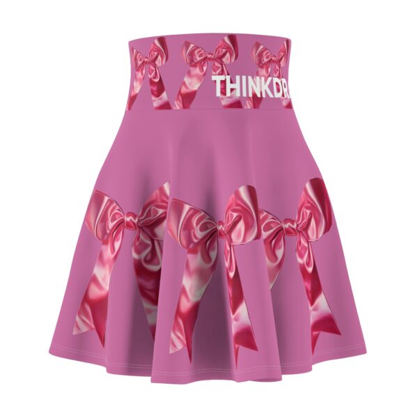 Pink Bow Skater Skirt