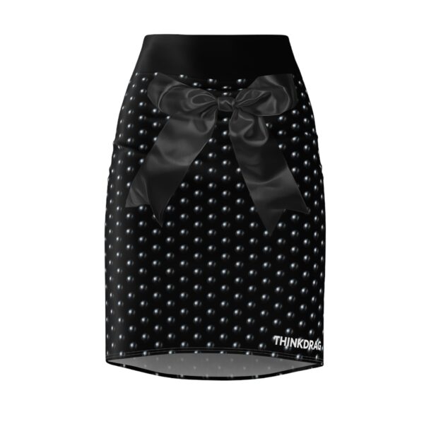 Black Pearl Pencil Skirt (AOP)