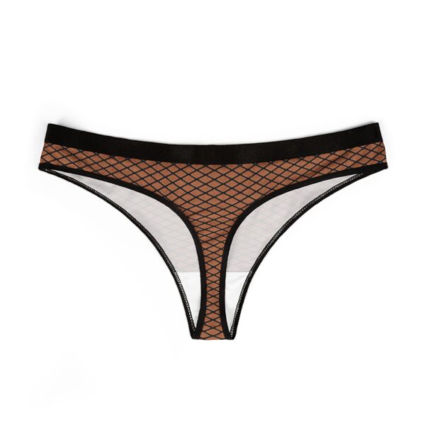 Black Net Women's Thongs