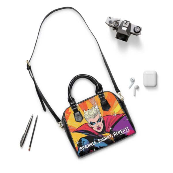 Sparkle, Sashay, Repeat! Shoulder Handbag