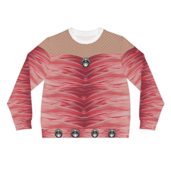 Pink Satin Sweatshirt (AOP)