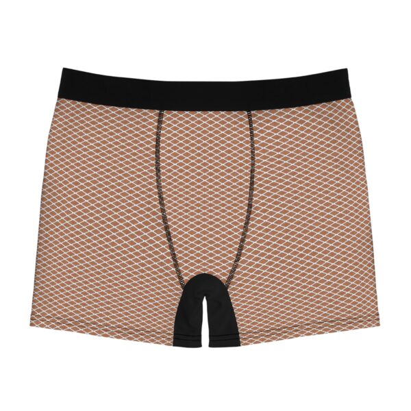 White net Men's Boxer Briefs