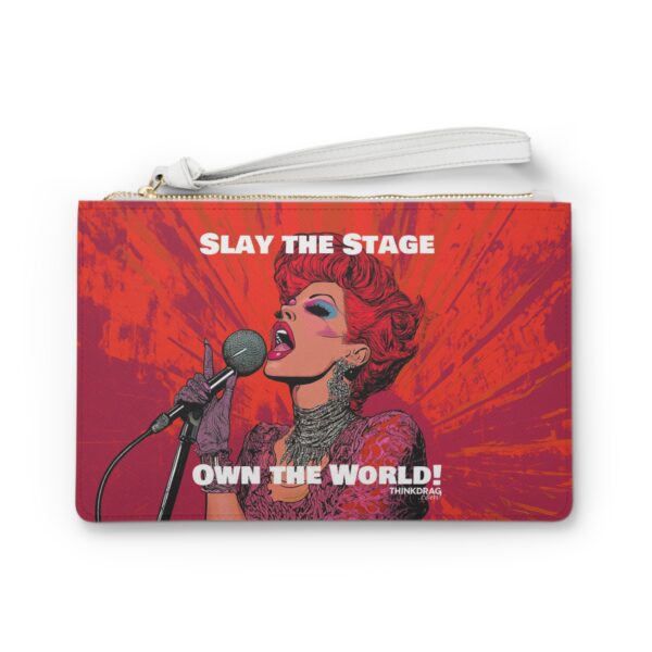 Slay the Stage, Own the World! Clutch Bag