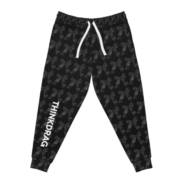 Black Bow Joggers (AOP)