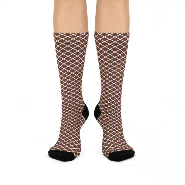 Fishnet dark 2 Crew Socks