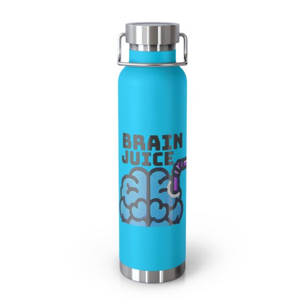 Brain Juice Copper Insulated Water Bottle – 22oz Vibrant Hydration for the Creative Mind