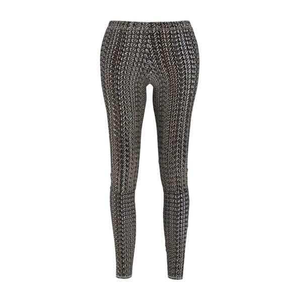 Cut & Sew Leggings | Chainmail Print