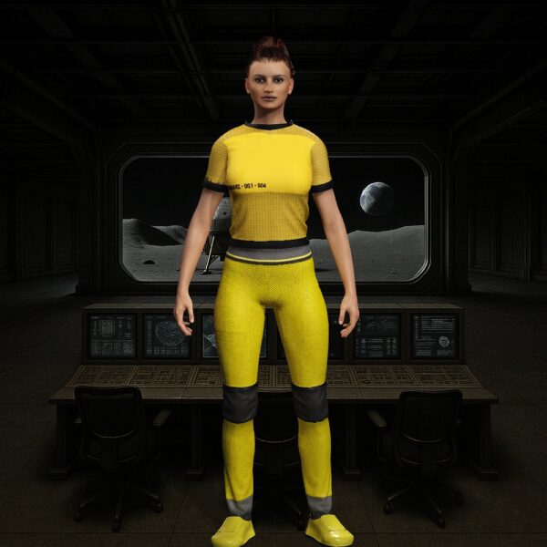 Astronaut Series – Female 01: Training Uniform
