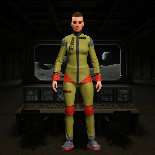 Astronaut Series – Female 02: Mission Uniform