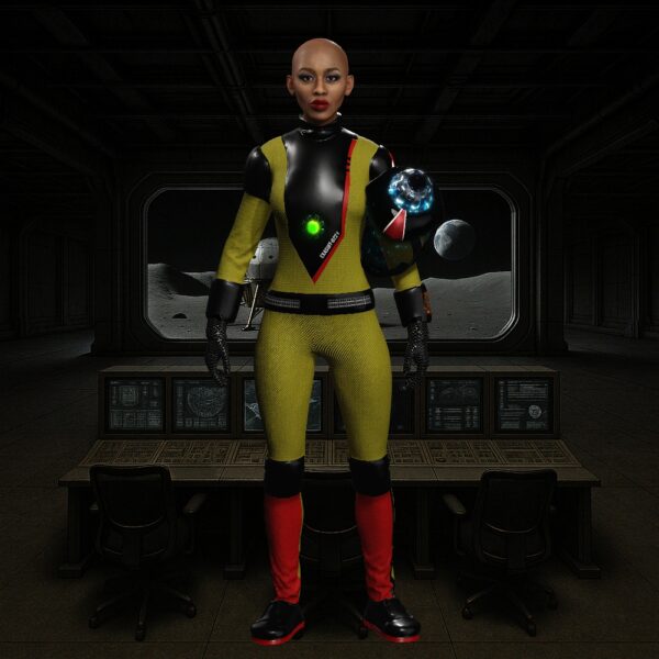 Astronaut Series – Female 03: Space Suit Configuration