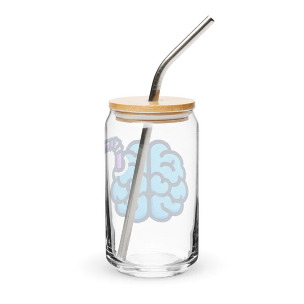 Brain Juice Can-shaped glass