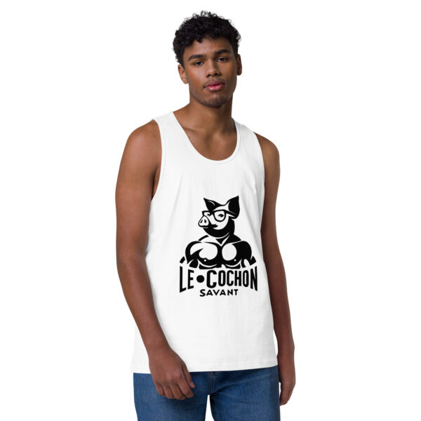 Camisole Cochon Savant logo noir